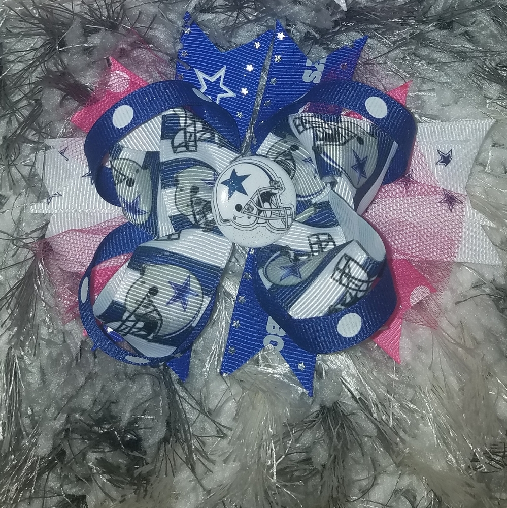 🏈 Dallas Cowboys Hairbows🏈